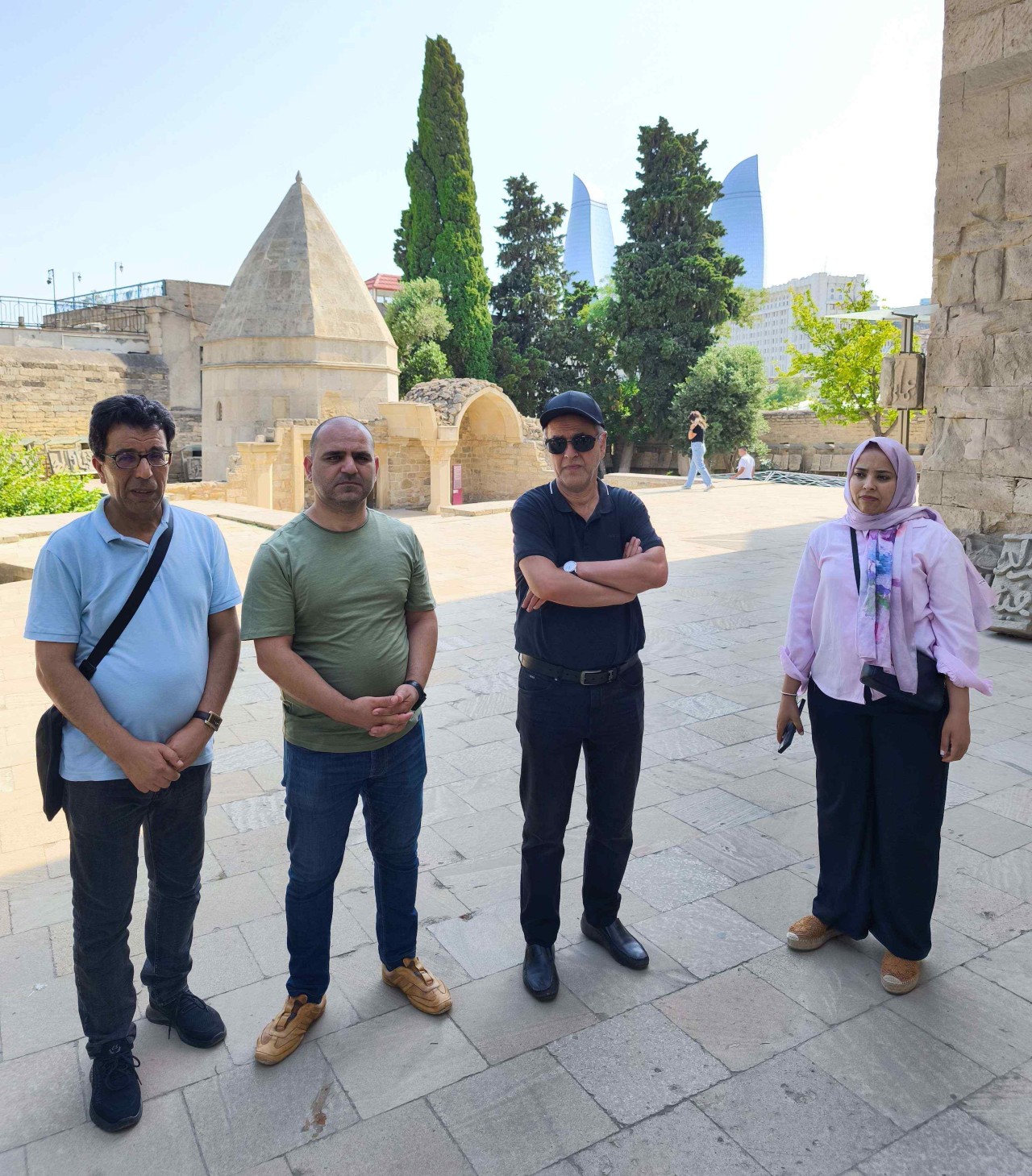 Mərakeşli jurnalistlər ölkəmizdə səfərdədir - FOTOLAR